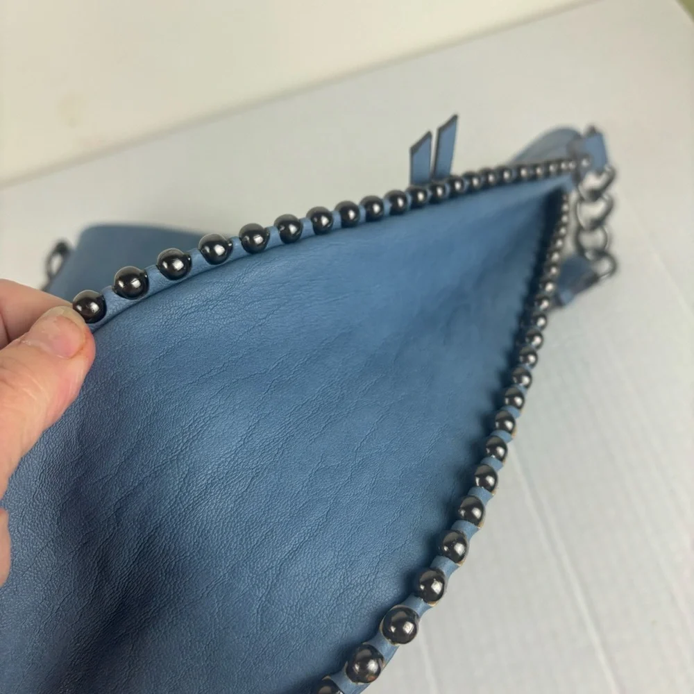 Jessica Simpson Camile Studded Hobo bag in blue